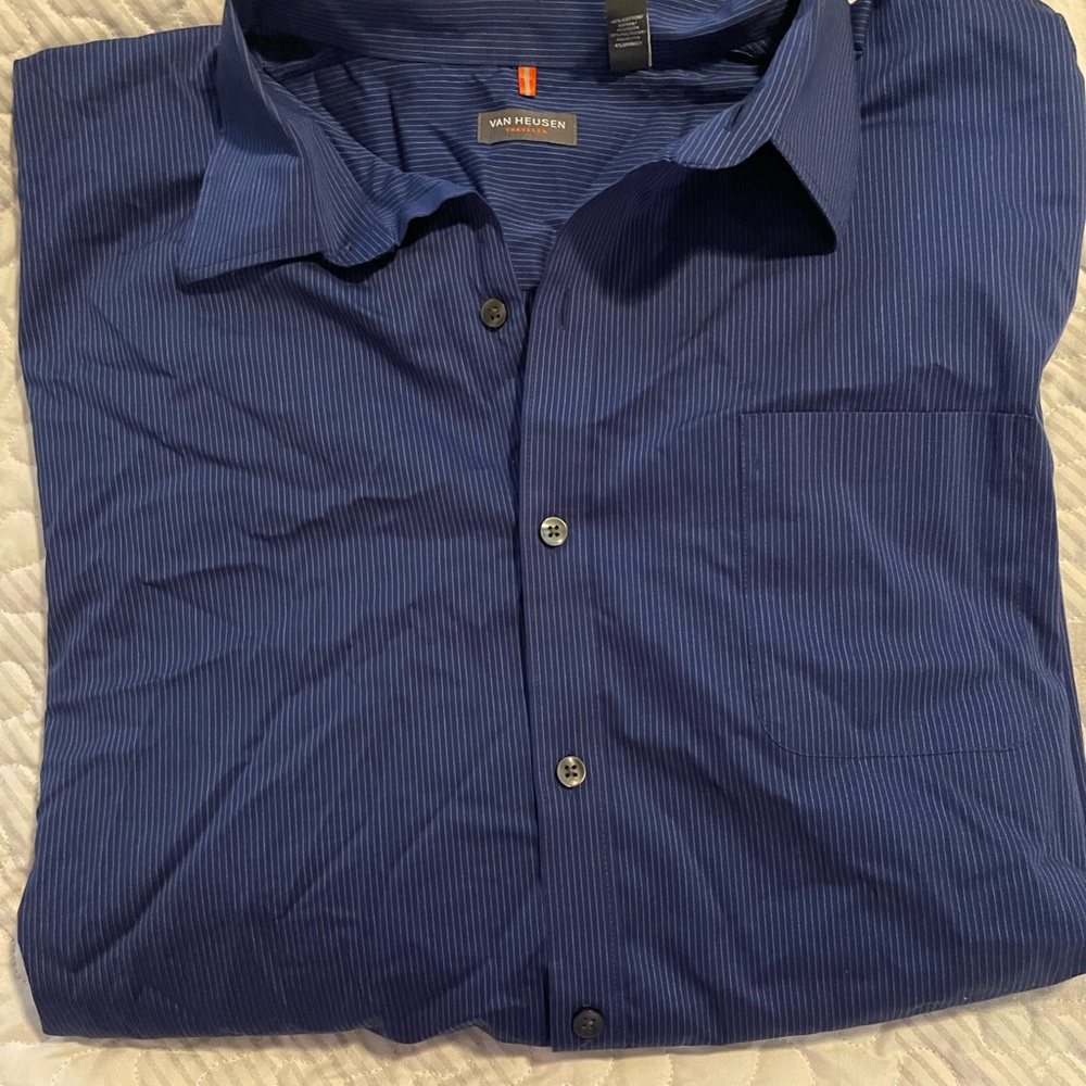 Mens LS button down dress shirt